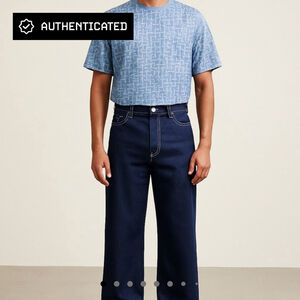 Vintage Givenchy Monsieur Indigo Jeans Size 34 Dark Wash 80s